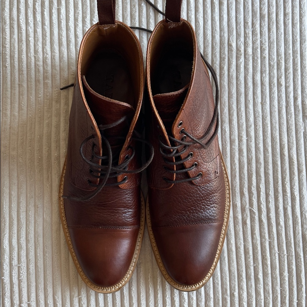 Taft Rome Boots Brown Size 42 - Picture 2 of 6